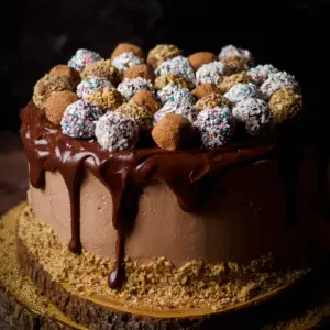 chocolate truffle cake